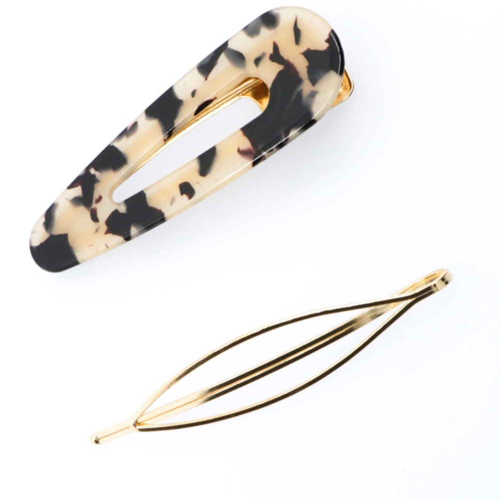 Aesthetic Marble Drop & Leaf Creme Tortoise